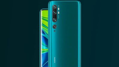 Mi CC9 Pro fondo verde