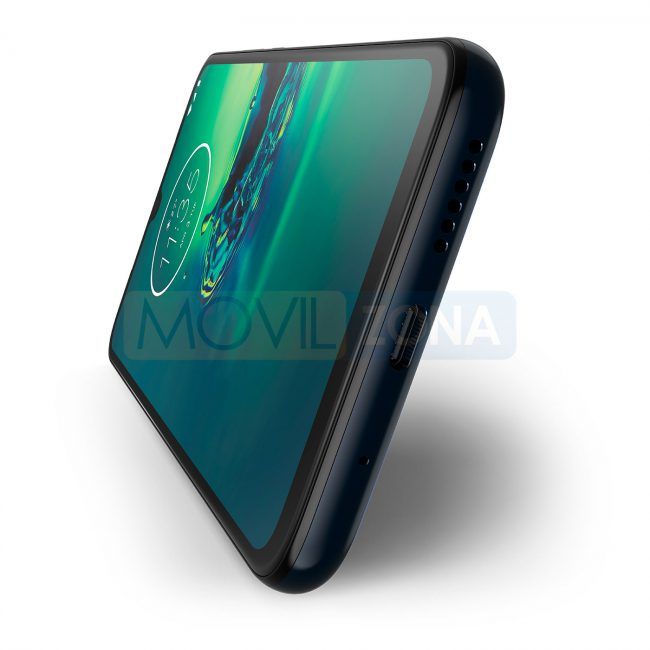 Motorola Moto G8 Plus lateral