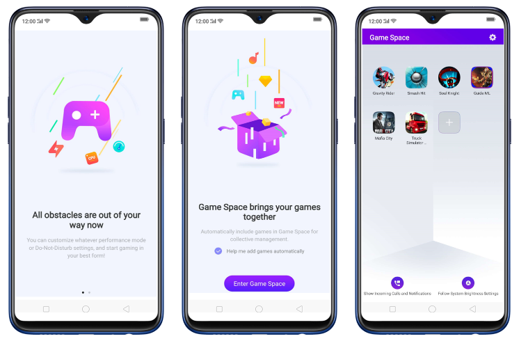 Oppo Game Space