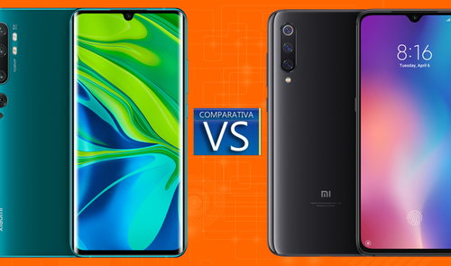 Xiaomi Mi Note 10 vs Xiaomi Mi 9