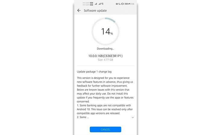 emui 10 nova 5t