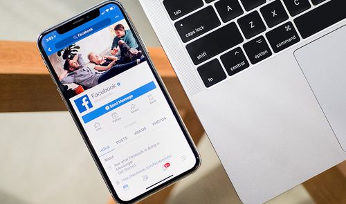 facebook en iphone x