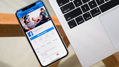 facebook en iphone x