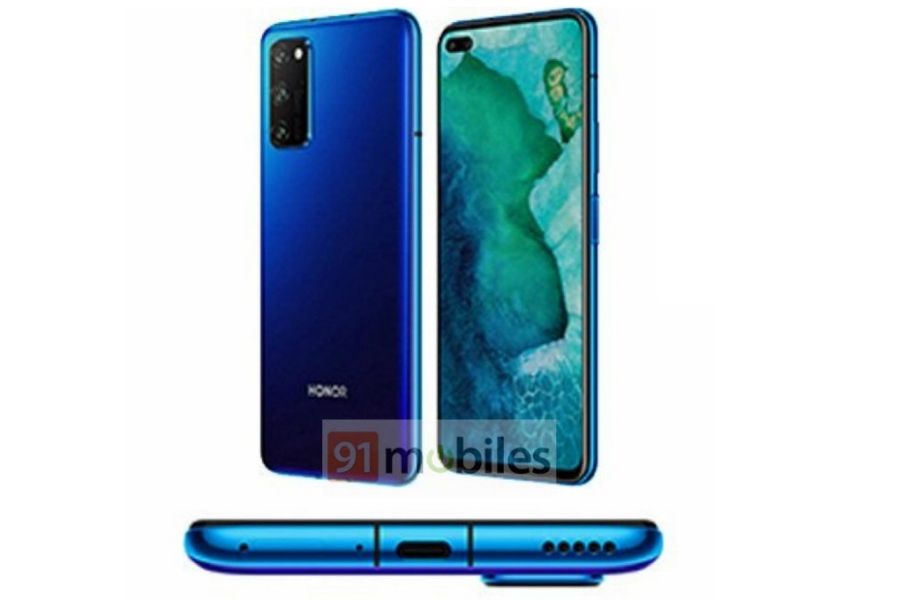honor v30 azul