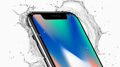 iPhone x agua