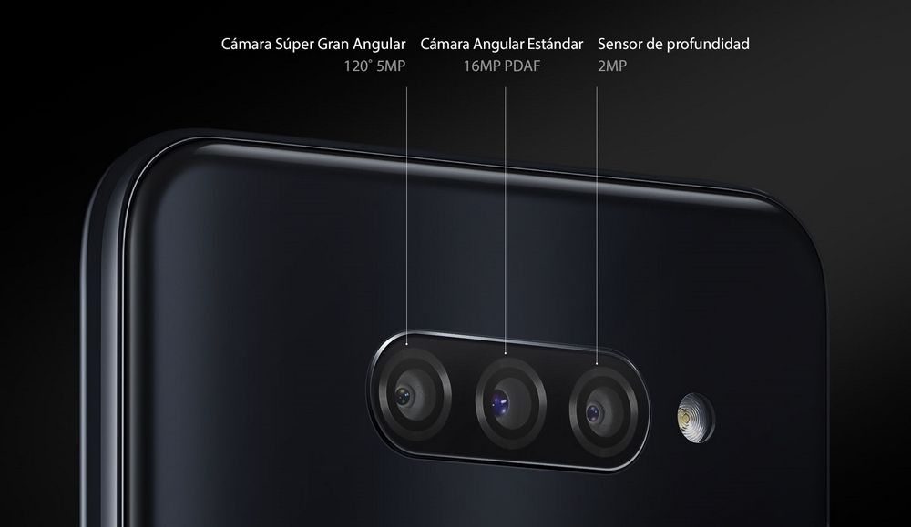 lg q60 camaras