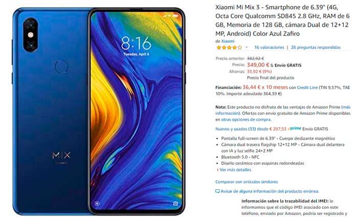 Xiaomi Mi Mix 3