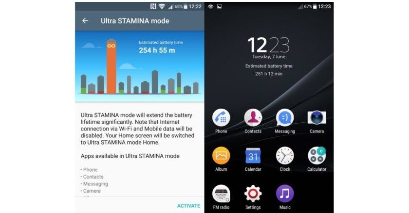 modo ultra stamina