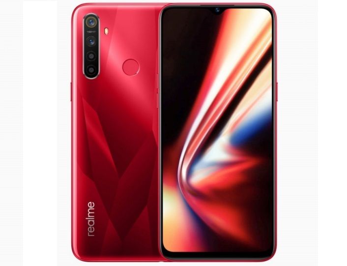 realme 5s rojo