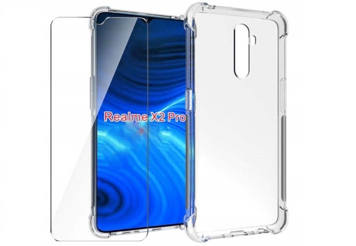 realme x2 pro y cristal templado