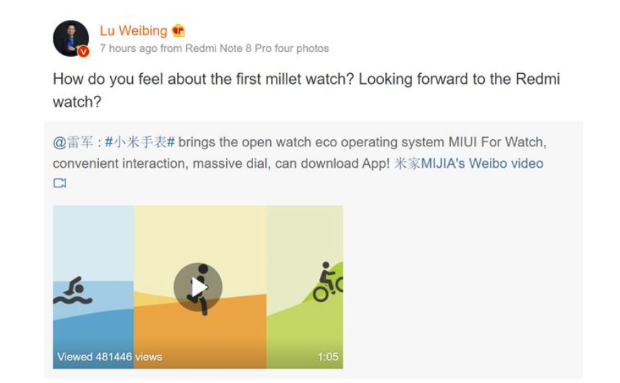 redmi watch