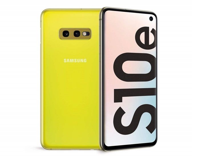 samsung galaxy s10e amarillo