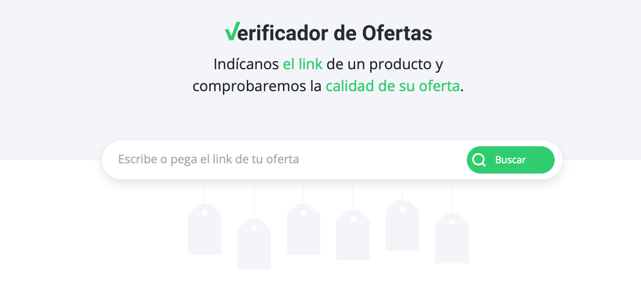 verificador ofertas