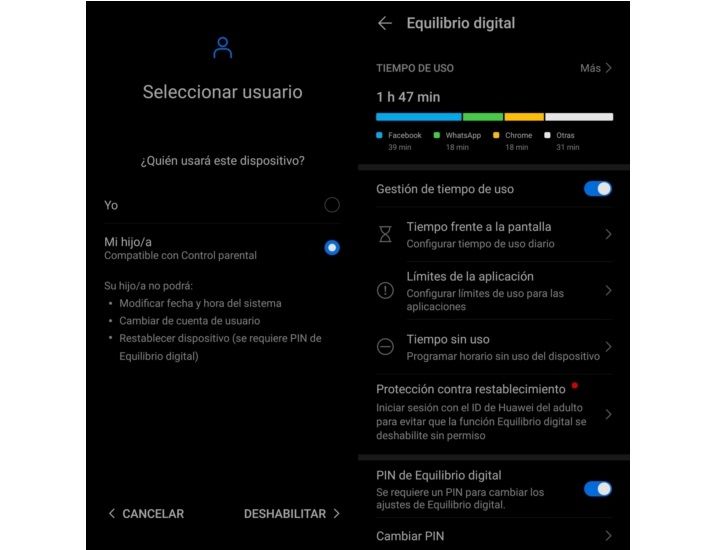 Equilibrio Digital Huawei