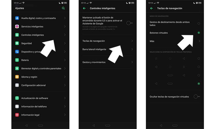 Error fallo teclado realme x2 pro gestos