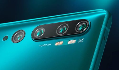 cámara Mi Note 10