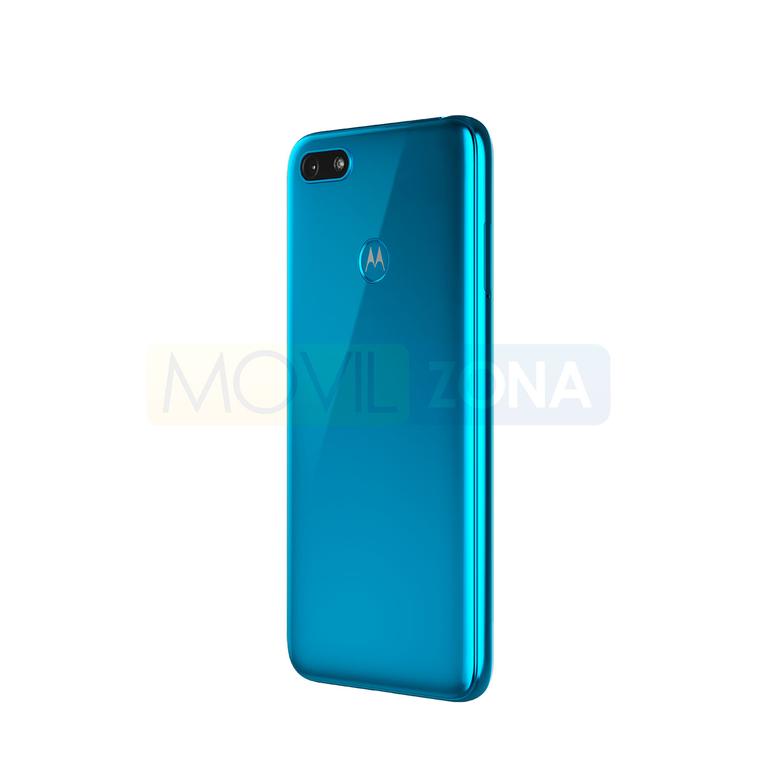 Motorola Moto E6 Play azul trasera