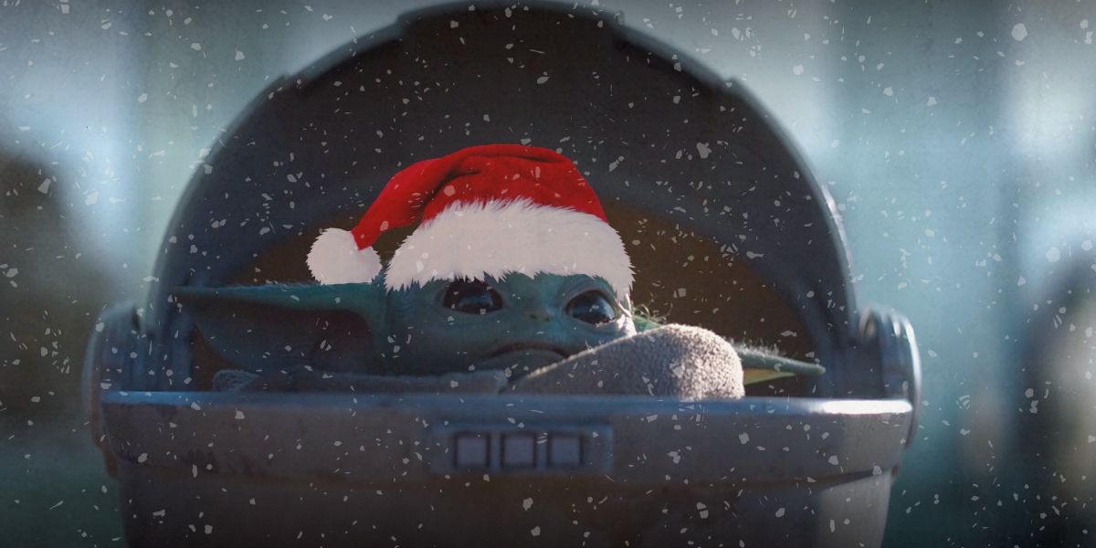 baby yoda papa noel