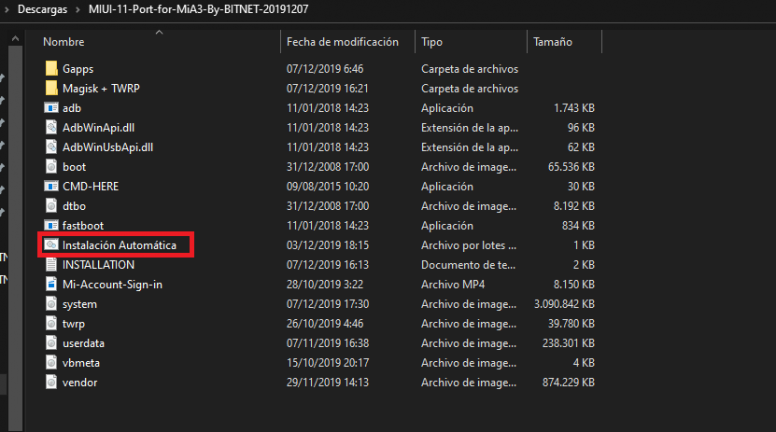 miui 11 en mi a3 instalación 01