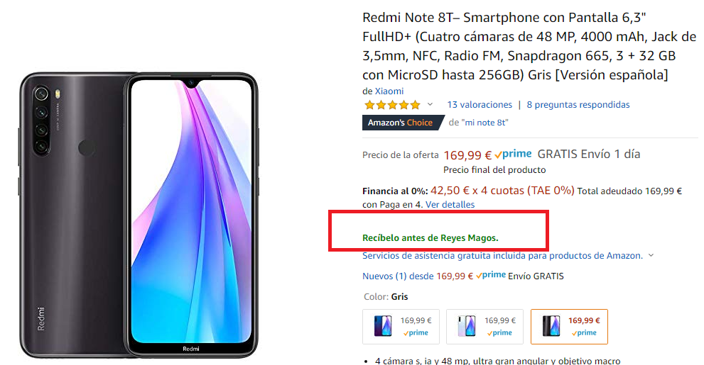 oferta xiaomi amazon