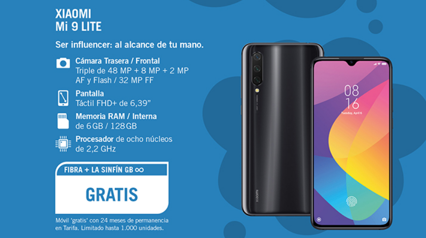 yoigo mi 9 Lite gratis