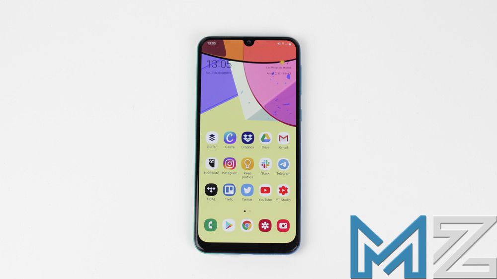 Imagen frontal del Samsung Galaxy M30s