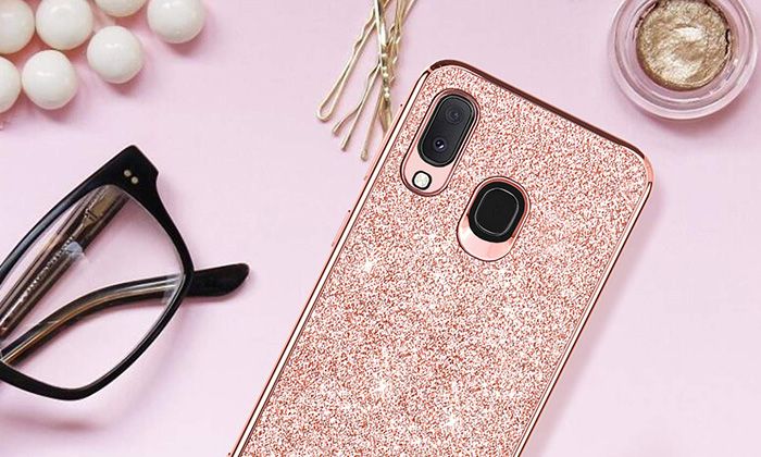 Funda brillante