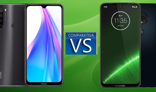 Redmi Note 8 vs Moto G7 Plus