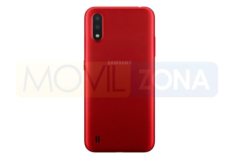 Samsung Galaxy A01 rojo