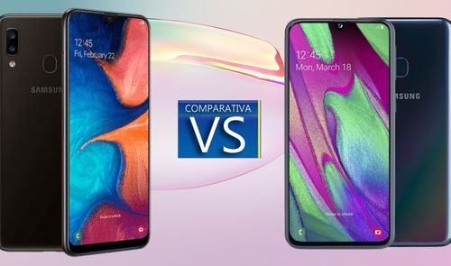 Samsung Galaxy A20e vs Galaxy A40