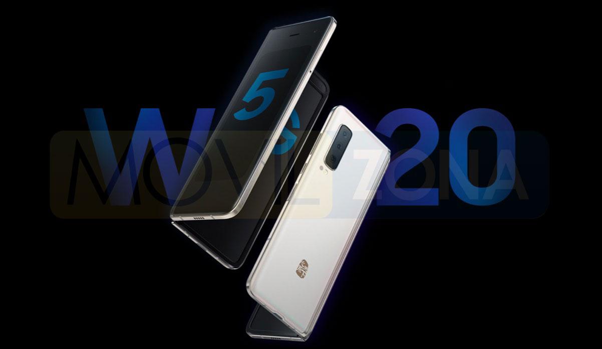 Samsung W20 5G diseño