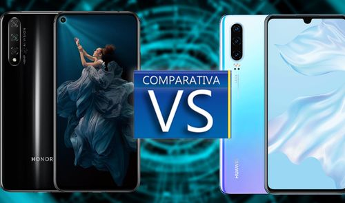 comparativa honor 20 y huawei p30