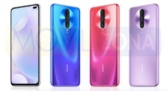 Redmi K30 colores