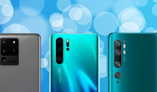 Galaxy S20 Ultra vs P30 Pro vs Mi Note 10