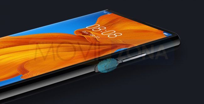 Huawei Mate Xs sensor de huellas