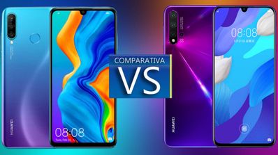 Huawei P30 Lite vs Nova 5T