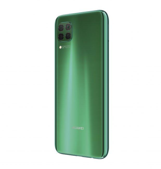 Huawei P40 Lite verde trasera
