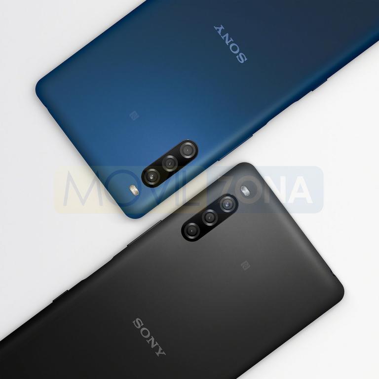 Sony Xperia L4 azul y negro