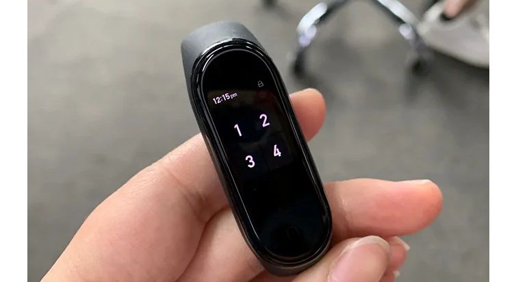 Mi Band 4 pin bloqueo