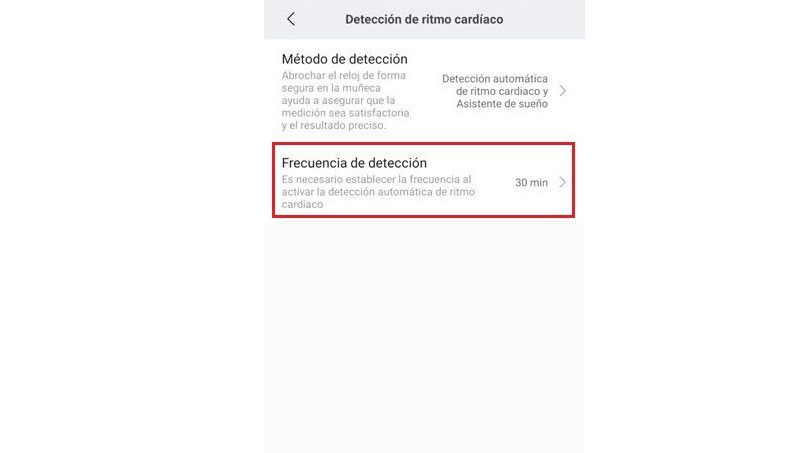 Mi Band 4 ritmo cardiaco