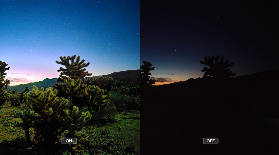 Modo Ultra NighScape realme X50 Pro