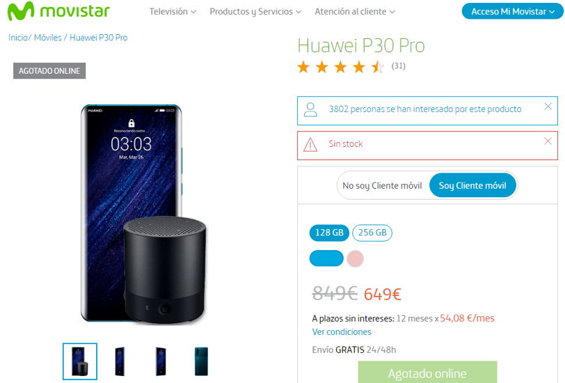 P30 Pro Movistar