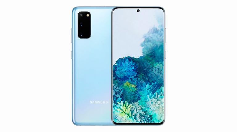 Samsung Galaxy S20 azul