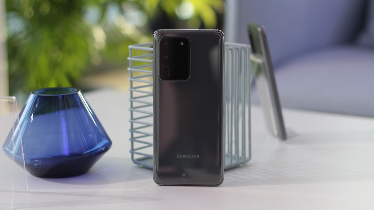 Samsung Galaxy S20 Ultra trasera