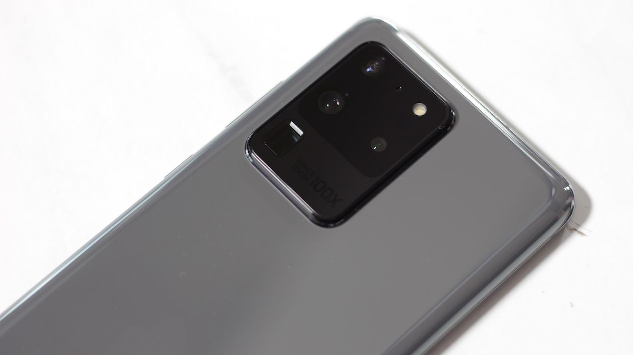 Samsung Galaxy S20 Ultra cámara trasera