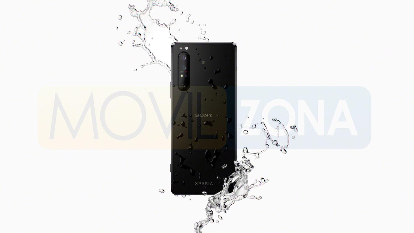Sony Xperia 1 II resistente al agua
