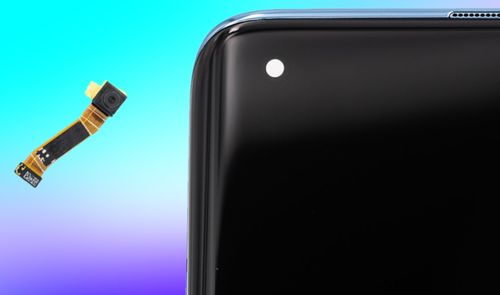 Xiaomi Mi 10 camara selfie desmontada
