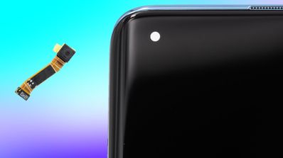 Xiaomi Mi 10 camara selfie desmontada
