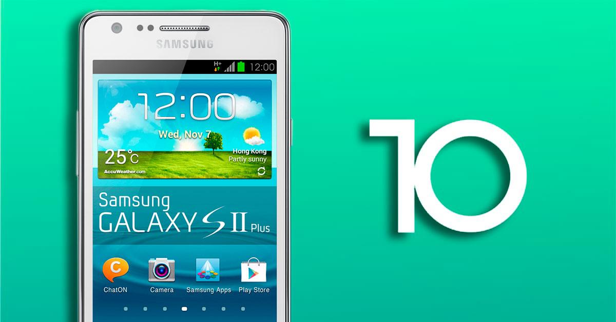 Android 10 Samsung Galaxy S2