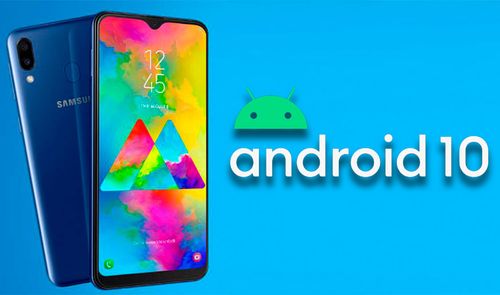 android 10 Galaxy m20